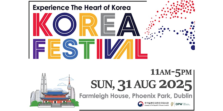 Notice for Korea Day Festival Farmleigh